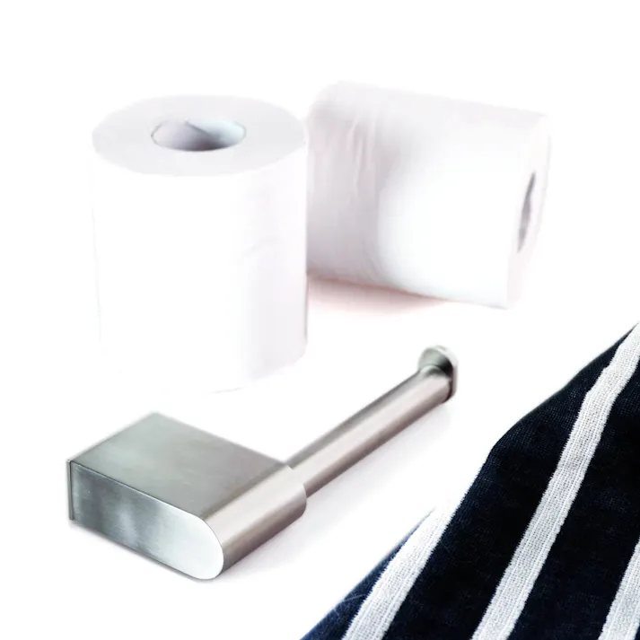 トイレットロールホルダー|ZACK 40413 ATORE トイレットペーパーホルダー トイレ用品 トイレ収納 壁取り付け用 DIY ステンレス おしゃれ 雑貨 かっこいい 上質 高級 ホテルライク 男前インテリア インダストリアル ドイツ デザイナーズ