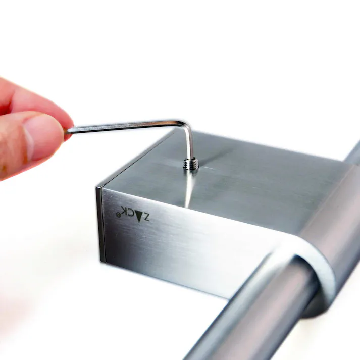 ダブルタオルフック|ZACK 40420 ATORE タオル掛け タオルラック ダブルフック 2本フック タオルハンガー 浴室 洗面 キッチン 壁付け DIY ステンレス おしゃれ 雑貨 かっこいい 上質 高級 ホテルライク 男前インテリア インダストリアル ドイツ デザイナーズ