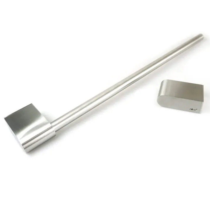 タオルレール51cm|ZACK 40421 ATORE タオル掛け 浴室収納 タオルハンガー シングルレール シャワールーム 洗面 キッチン 壁付け DIY ステンレス 高級 ホテルライク インテリア インダストリアル ドイツ デザイナーズ