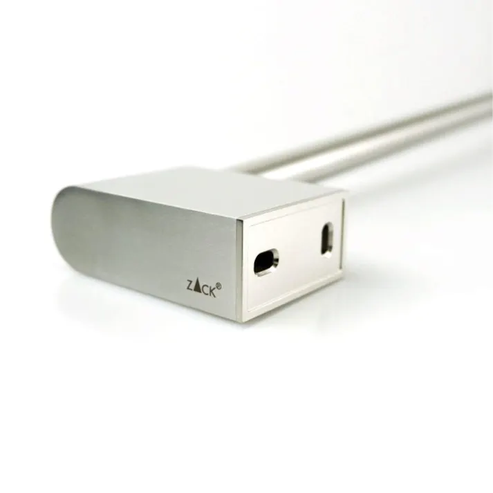 タオルレール51cm|ZACK 40421 ATORE タオル掛け 浴室収納 タオルハンガー シングルレール シャワールーム 洗面 キッチン 壁付け DIY ステンレス 高級 ホテルライク インテリア インダストリアル ドイツ デザイナーズ