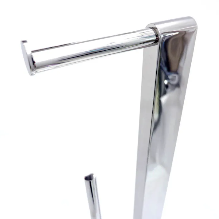 トイレットバトラー|ZACK 40455 ATORE トイレバトラー トイレブラシ ペーパースタンド トイレ収納 サニタリー ステンレス 高級 ホテルライク インダストリアル ドイツ デザイナーズ