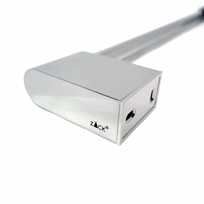 タオルレール50cm|ZACK 40459 ATORE タオル掛け タオルバー タオルホルダー 浴室 洗面 キッチン バスルーム 壁付け DIY ステンレス 高級 ホテルライク インダストリアル ドイツ デザイナーズ