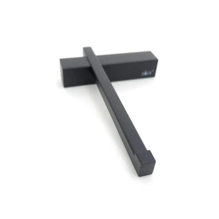 トイレットペーパーホルダー マットブラック|ZACK 40500 CARVO ペーパーホルダー ロールホルダー 収納 壁付け DIY ステンレス おしゃれ 雑貨 スタイリッシュ モード かっこいい 上質 高級 ホテルライク 男前インテリア インダストリアル ドイツ デザイナーズ