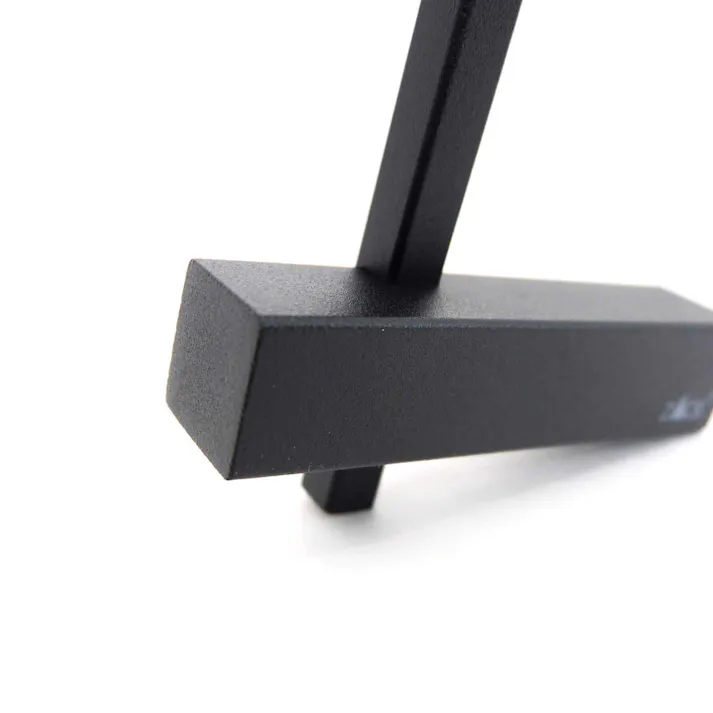 スペアトイレットペーパーホルダー マットブラック|ZACK 40501 CARVO ペーパーホルダー 縦型 スリム 壁付け DIY ステンレス おしゃれ 雑貨 スタイリッシュ モード かっこいい 上質 高級 ホテルライク 男前インテリア インダストリアル ドイツ デザイナーズ