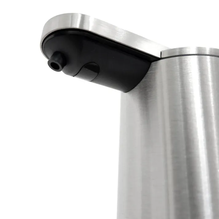 センサーリキッドディスペンサー|ZACK 40542 TERVO センサー付き タッチレス ソープディスペンサー 液体ソープ入れ シャンプー ボディソープ ステンレス おしゃれ かっこいい 上質 高級 ホテルライク 男前インテリア インダストリアル ドイツ デザイナーズ