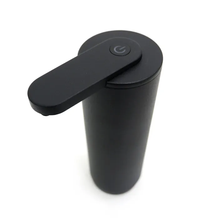 センサーリキッドディスペンサー マットブラック|ZACK 40544 TERVO センサー付き タッチレス ソープディスペンサー 液体ソープ入れ ステンレス おしゃれ 雑貨 かっこいい 上質 高級 ホテルライク 男前インテリア インダストリアル ドイツ デザイナーズ