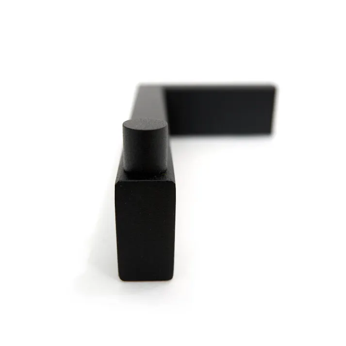 トイレットロールホルダー マットブラック|ZACK 40590 LINEA トイレットペーパーホルダー 壁付け DIY ステンレス おしゃれ 雑貨 スタイリッシュ モード かっこいい 上質 高級 ホテルライク 男前インテリア インダストリアル ドイツ デザイナーズ