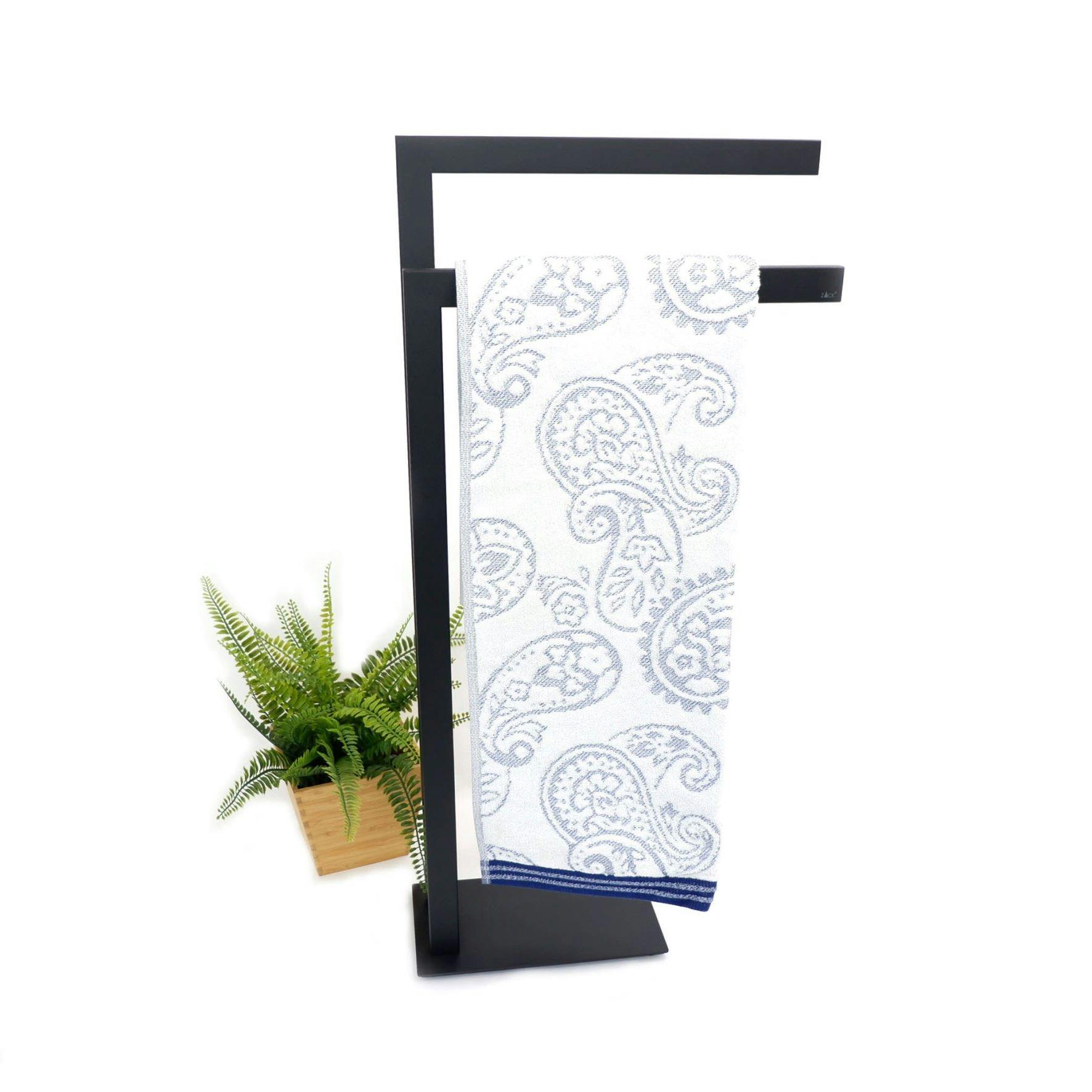 タオルスタンド マットブラック｜ZACK 40593 LINEA タオル掛け