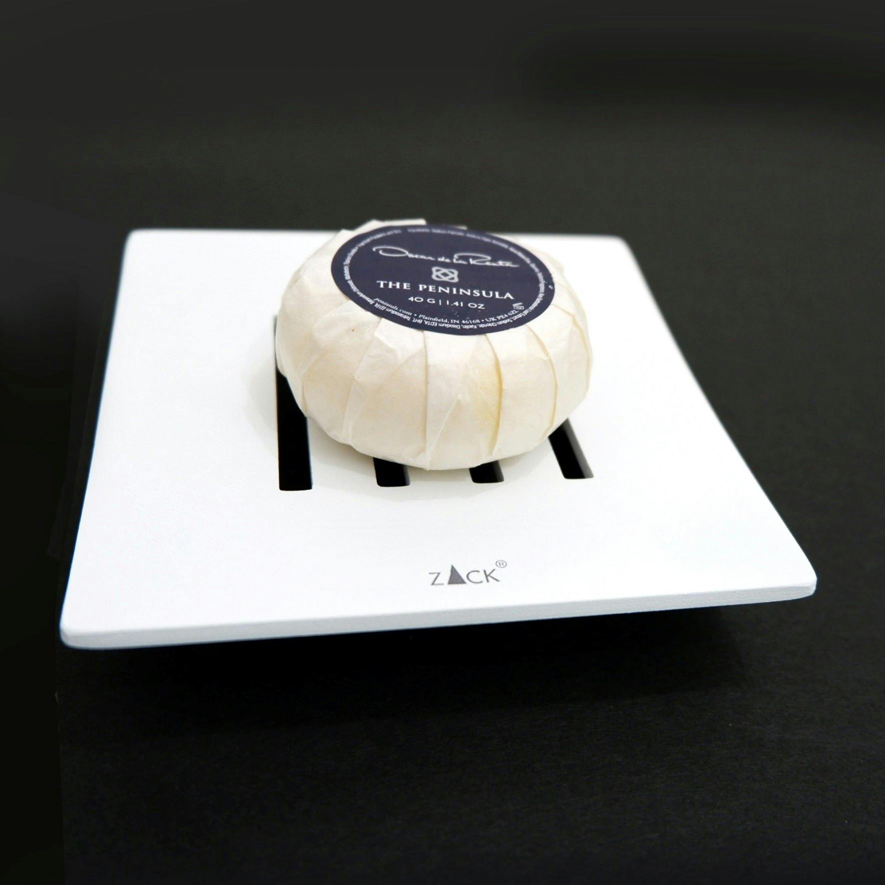 ソープディッシュ ホワイト仕上げ｜ZACK 40839 ABBACO ソープトレー