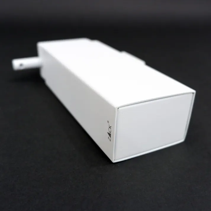 リキッドディスペンサー ホワイト仕上げ|ZACK 40840 LINEA ソープディスペンサー 液体ソープ入れ シャンプー ボディソープ 壁付け DIY ステンレス 高級 ホテルライク ドイツ デザイナーズ