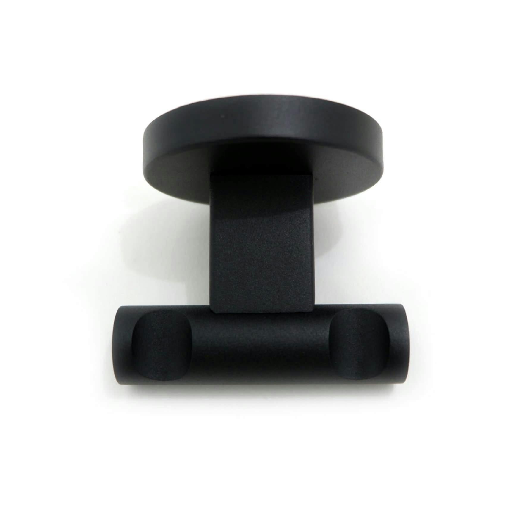 2層 マットブラック ステンレス 耐腐食ダブルタオルラック ステンレス