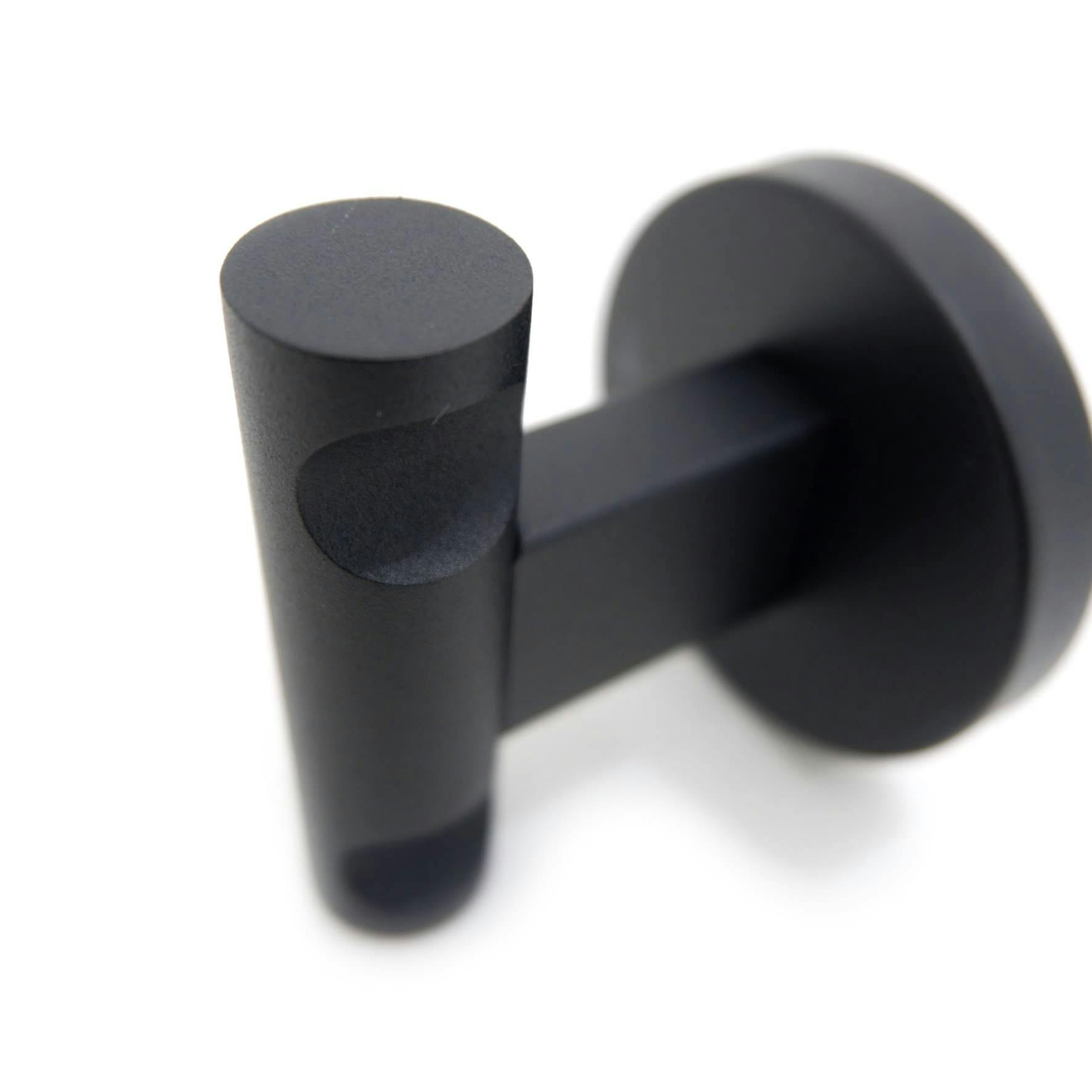 ダブルタオルフック マットブラック｜ZACK 40855 SCALA タオル掛け