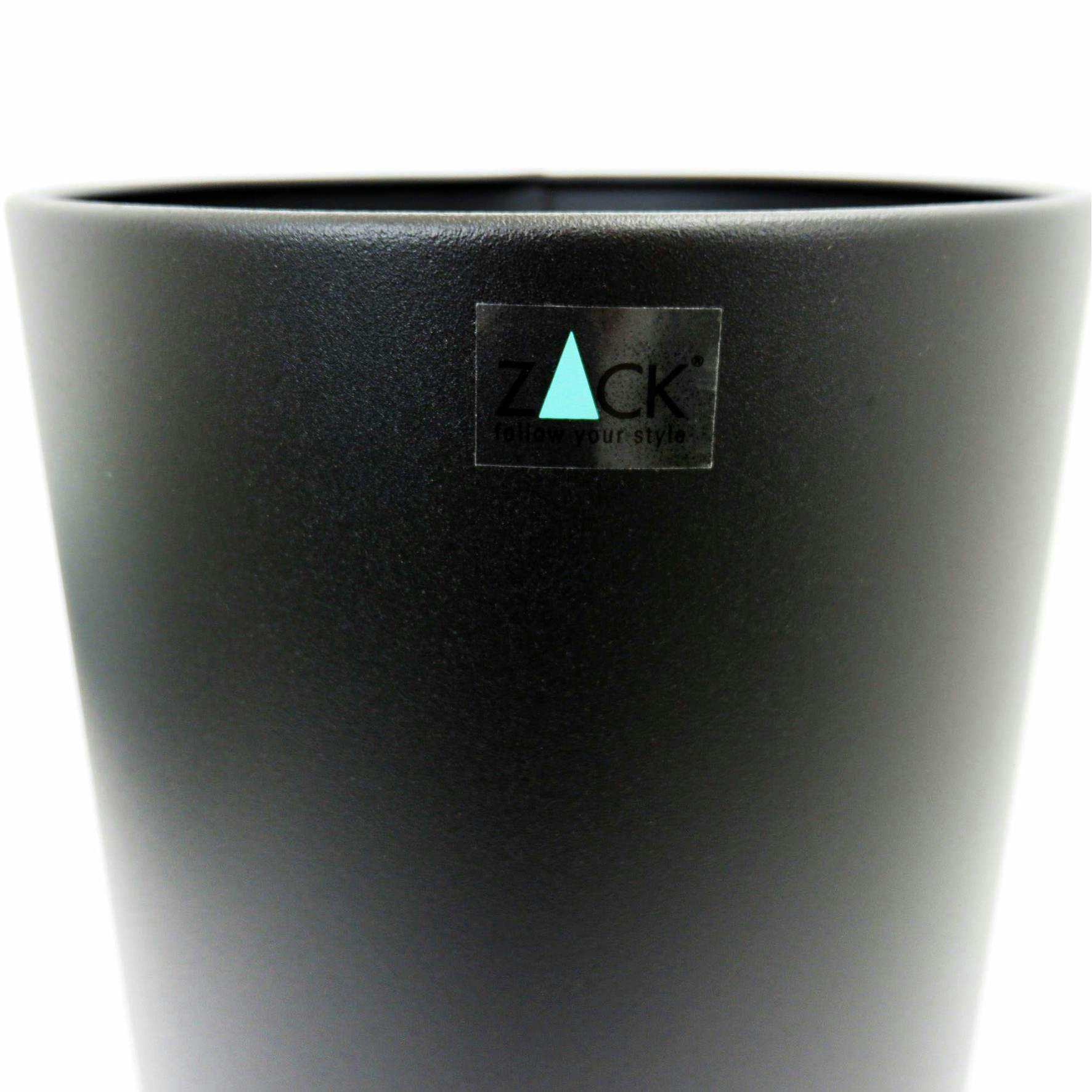 ゴミ箱 マットブラック|ZACK 50508 CIVOS ごみ箱 ビン ペーパー ゴミ箱 マットブラック|ZACK 50508 CIVOS ごみ箱 ビン ペーパー