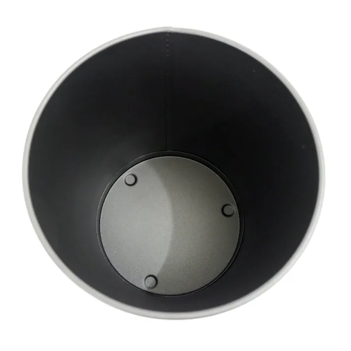 ゴミ箱 マットブラック|ZACK 50508 CIVOS ごみ箱 ビン ペーパーバスケット 浴室収納 バスルーム 洗面 ステンレス おしゃれ 雑貨 かっこいい 上質 高級 ホテルライク 男前インテリア インダストリアル ドイツ デザイナーズ