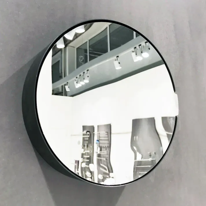 ミラー付きキーキャビネットL|ZACK 50604 NOLMA ミラー付き キャビネット ウォールミラー キーケース ホルダー セキュア 壁付け DIY ステンレス おしゃれ 雑貨 かっこいい 上質 高級 ホテルライク 男前インテリア インダストリアル ドイツ デザイナーズ