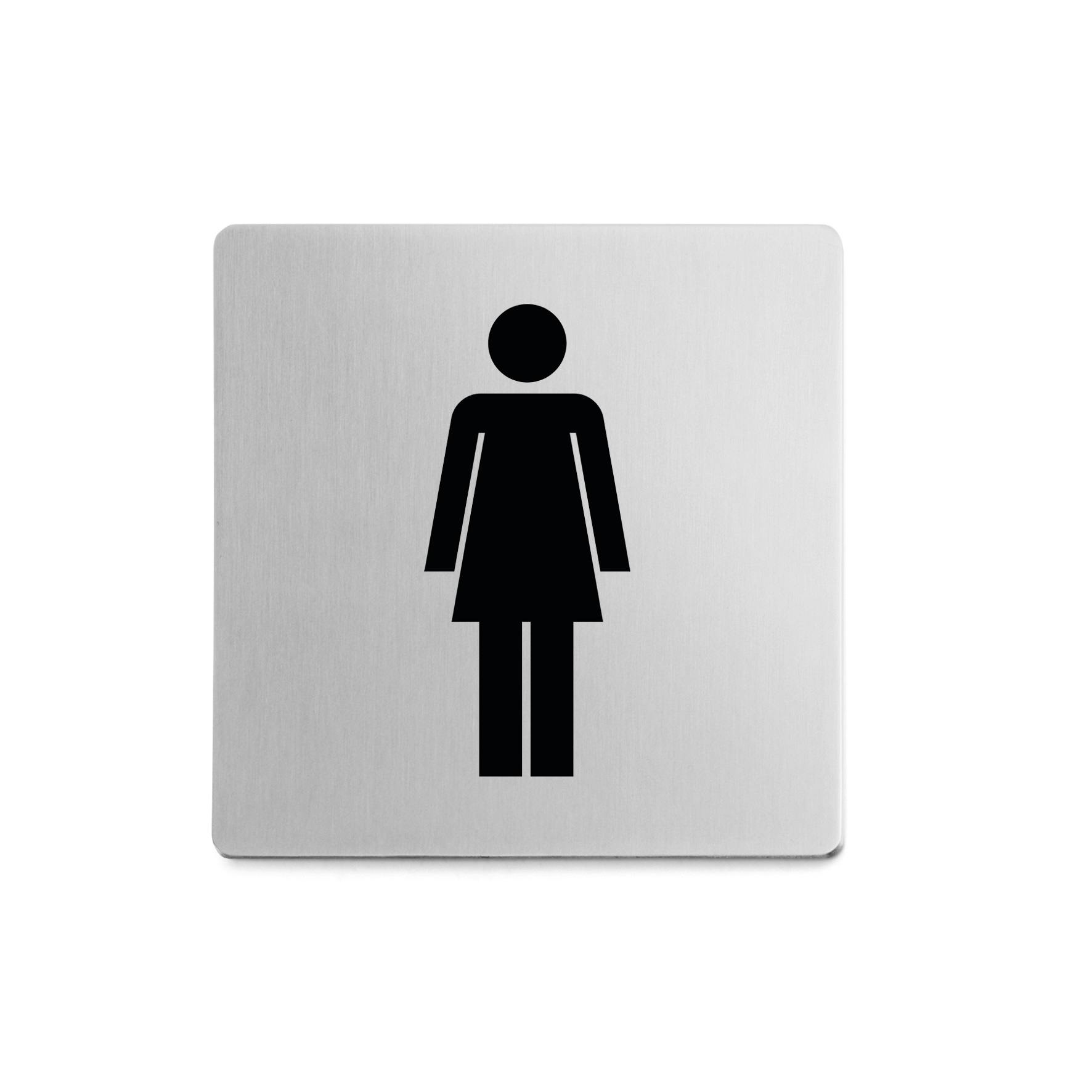 ピクトグラム(女性用トイレ表示板)|ZACK 50714 INDICI ピクトグラフィ ピクトサイン ドアプレート 案内板 表示板 トイレ表示 女性用 ステンレ ドア周り金具 ピクトグラム(女性用トイレ表示板)|ZACK 50714 INDICI ピクトグラフィ ピクトサイン ドアプレート 案内板 表示板 トイレ表示 女性用 ステンレ ドア周り金具