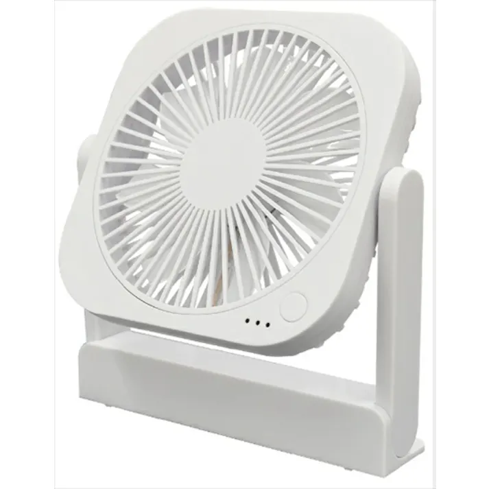 トップランド TOP-LAND 扇風機 どこでもファン ポータブル 卓上 コードレス コンパクト コンパクトFAN SF-DF18WT ホワイト