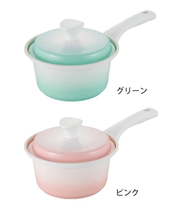 アジアン クレイ 鍋 セラミック 調理器具用 4.4クォート［並行輸入品］ [3点セット] アースIH対応鍋3種 IH対応 発送無料 片手鍋