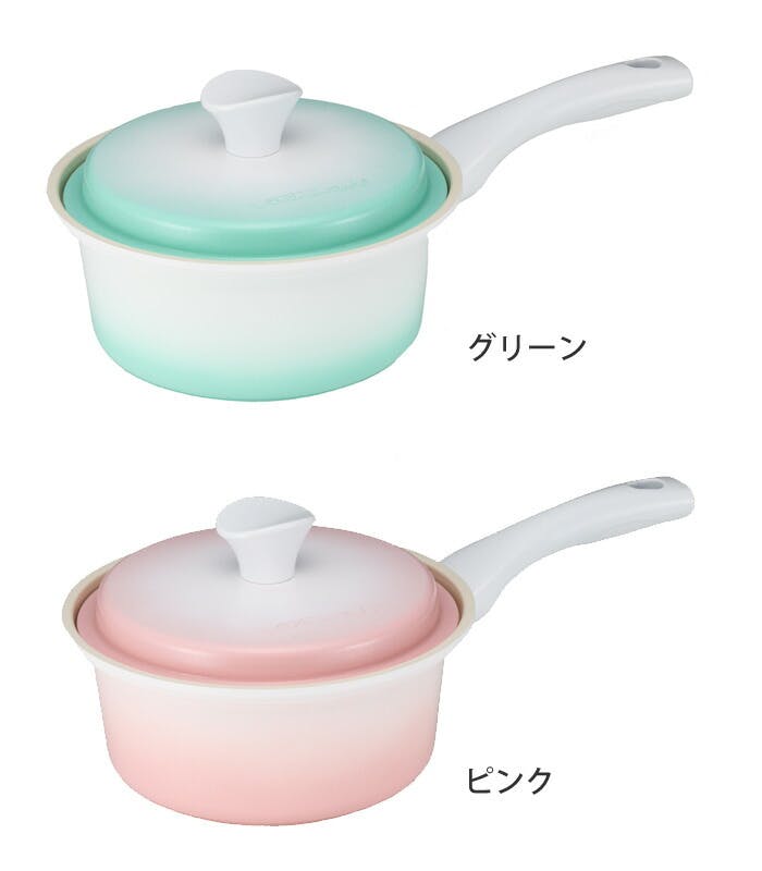 ビタクラフト ライト 片手鍋 17cm 無水鍋 セラミックコーティング IH
