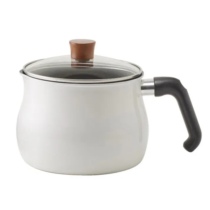 トゥーメイ ドルチェ マルチポット L 3.0L IH対応 和平フレイズ ToMay dolce【片手鍋 IH 小さめ 深型 揚げ鍋 揚げ物 鍋 ミニ】 ホワイト