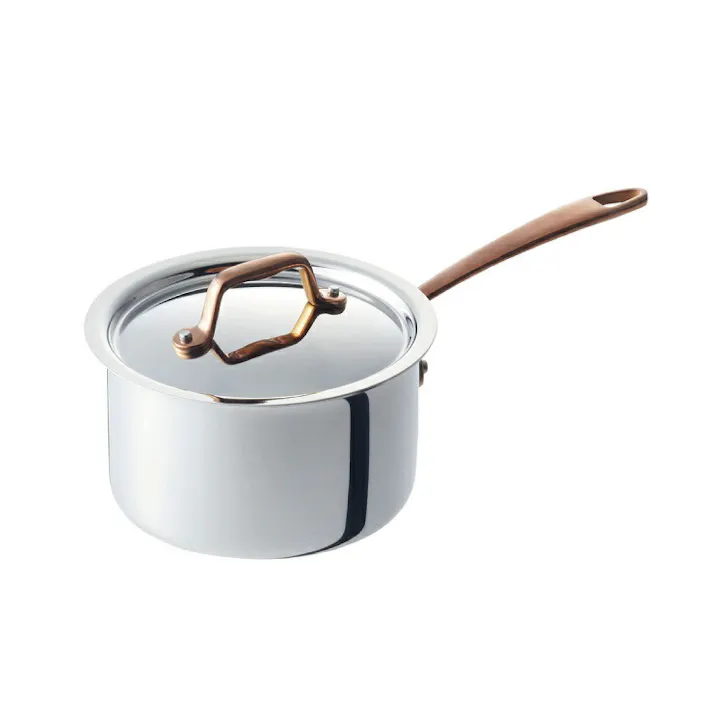 ビタクラフト ディア 片手鍋 12cm 0.9L IH対応 Vita Craft Dear No.3951【ステンレス アルミニウム ステンレスの全面3層構造】