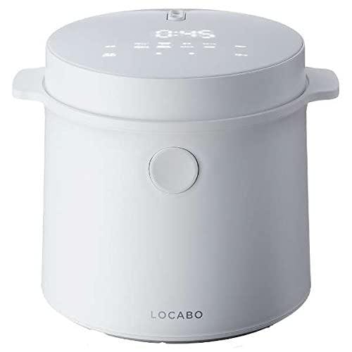 LOCABO ロカボ JM-C20E-W ホワイト 糖質カット炊飯器 糖質カット炊き2 