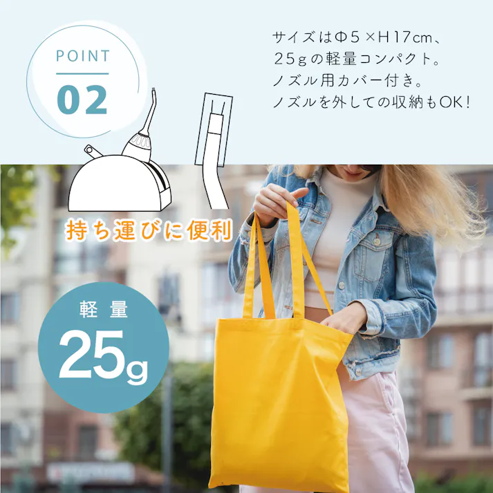 スキ間シャワー ブルー