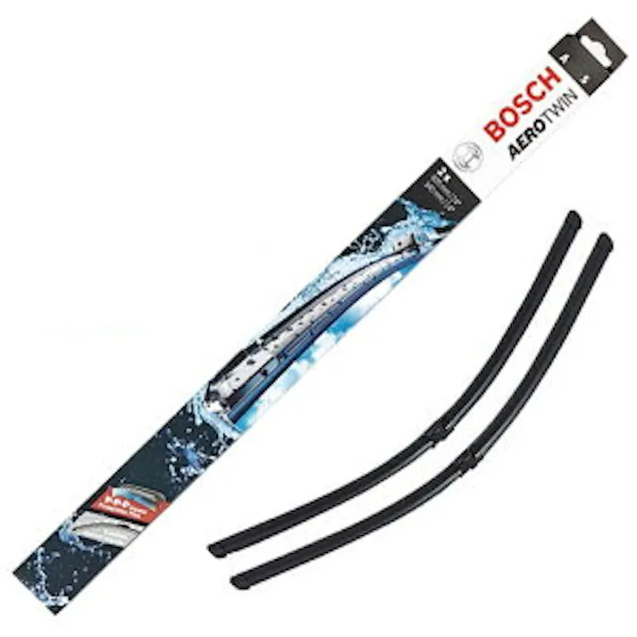 BOSCH ワイパー A558S 車種専用品 運転席 助手席 2本 セット 3397007558 ボッシュ エアロツイン ワイパー AERO TWIN フラットワイパー 輸入車 右ハンドル車用 ワイパーブレード 替え ウインドウケア ビビリ音 低減 ポリマー