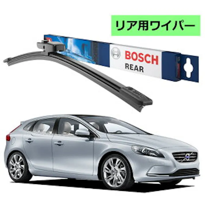 BOSCH リアワイパー 3397008045 A281H ボッシュ 輸入車 ワイパーブレード 替え ウインドウケア ビビリ音 低減 ポリマー コーティング ゴム