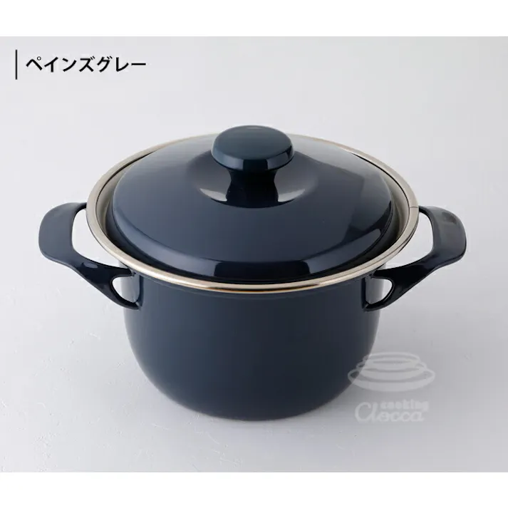 富士ホーロー EXシリーズ ココット 16cm 2.1L IH対応【両手鍋 キャセロール ホーロー鍋 直火】 Fuji