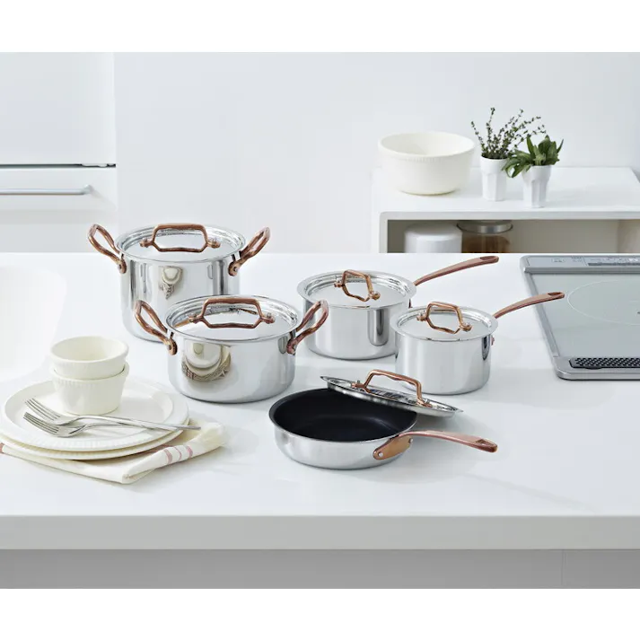 ビタクラフト ディア 両手鍋 深型 16cm 2.5L IH対応 Vita Craft Dear No.3954【深鍋 ステンレス鍋 ステンレス アルミニウム ステンレスの全面3層構造 ミニ 小型 調理器具】