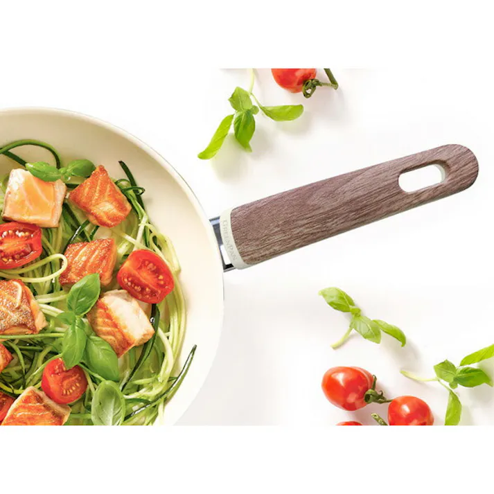 グリーンパン ウッドビー フライパン 20cm IH対応 CC001009-001【IH セラミックコーティング アルミ 炒め鍋 調理器具 PFOA PFASフリー フッ素不使用】