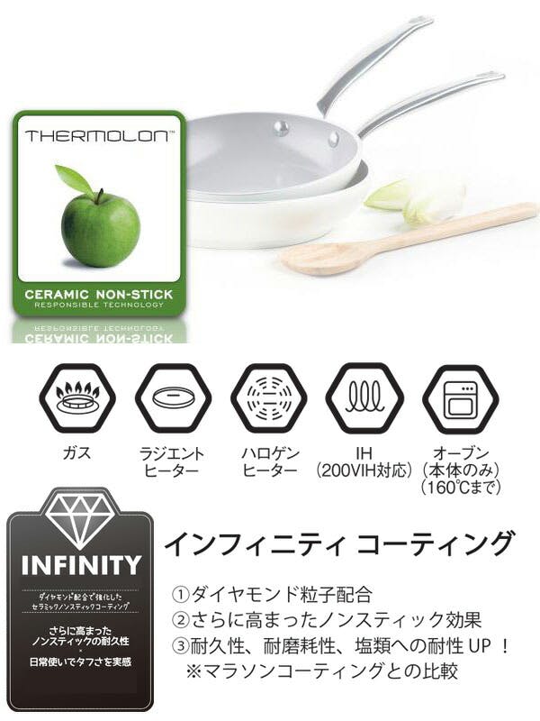 グリーンパン ウッドビー フライパン 24cm IH対応 CC001010-001