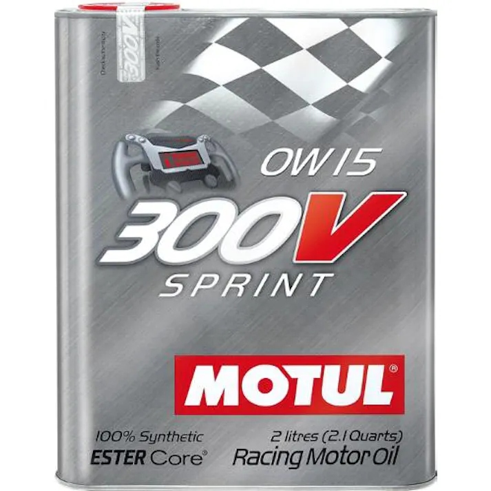 MOTUL モチュール 300V SPRINT スプリント 0W15 100%化学合成 エステルコア エンジンオイル 2L フランス製