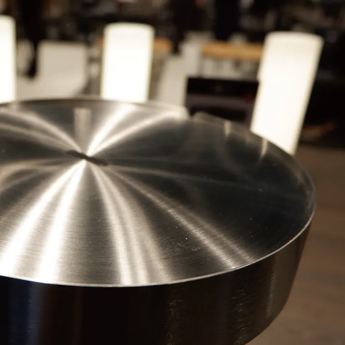 LED テーブルライト|ZACK 60082 YARO テーブルランプ デスクライト 卓上 ライト 照明 調光可能 コードレス 持ち運び USB ホテルライク ステンレス おしゃれ 雑貨 かっこいい 上質 高級 ホテルライク 男前インテリア インダストリアル ドイツ デザイナーズ