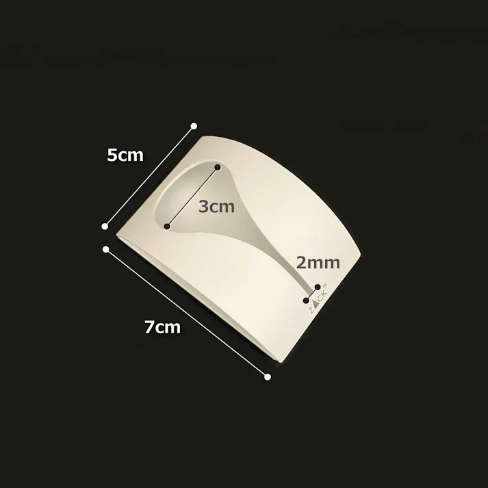 タオルクリップ ホワイト|ZACK 40136 GENIO タオルハンガー ステンレス タオルフック シールタイプ タオル掛け バスルーム お風呂 浴室 キッチン 洗面 シンプル モダン ツァック ザック おしゃれ 雑貨 かっこいい 上質 高級 ドイツ 2024年 新作
