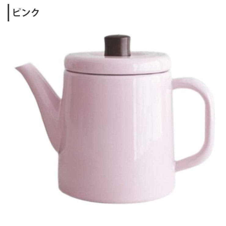 野田琺瑯 ポトル 1.5L ガス火 IH対応【ホーロー やかん ケトル 直火