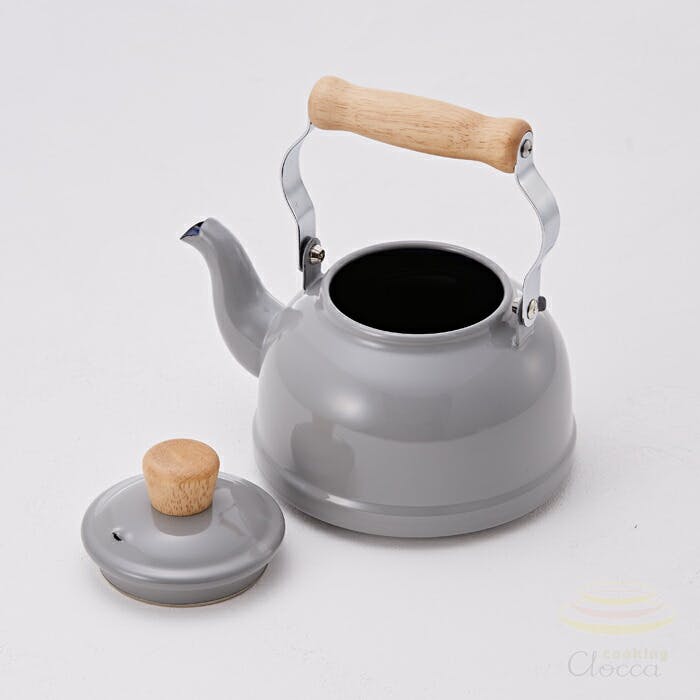 富士ホーロー コットン ホーロー ケトル 1.6L IH対応 CTN-1.6K Cotton