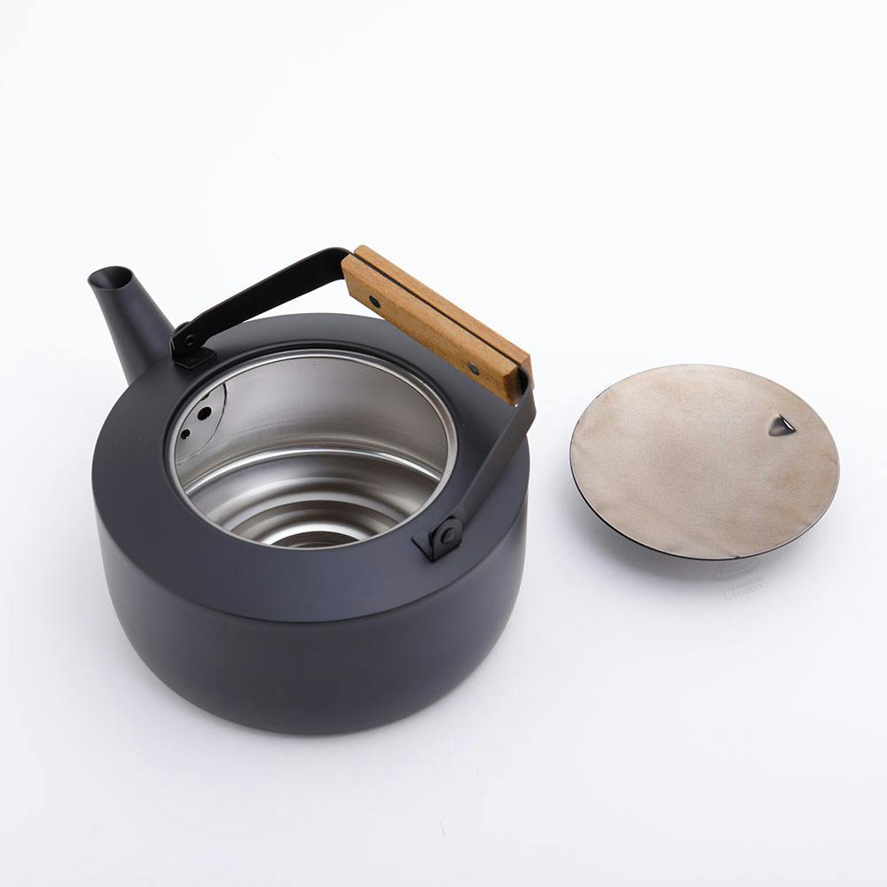 茶き くろいろケトル 大 2.0L IH対応 宮崎製作所 CHA-1【ステンレス