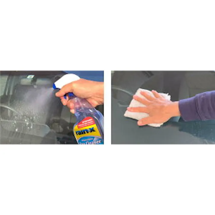 レイン・X ガラスクリーナー 虫汚れ 鳥フン等 汚れ 簡単除去 スッキリ仕上げ 洗車 680ml トリガーボトル Rain-X rainx