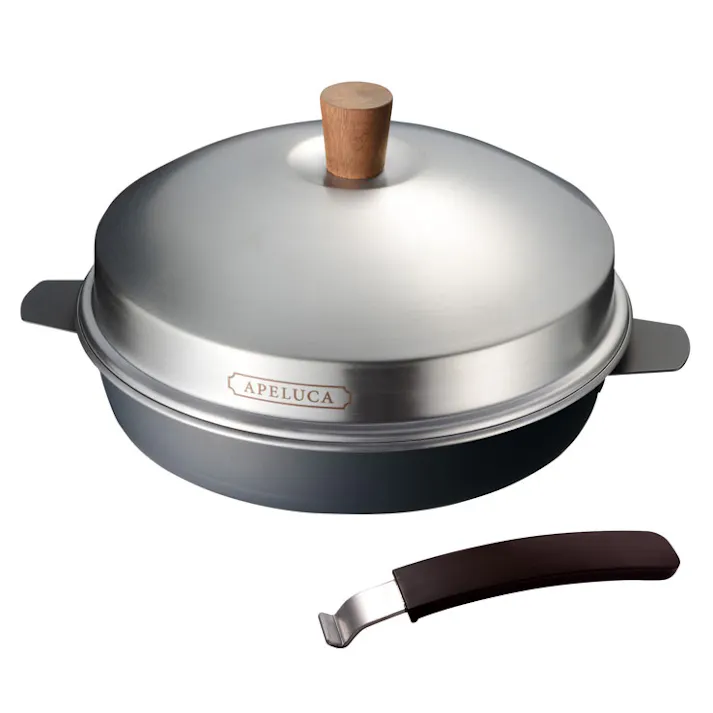 アペルカ ピザオーブンポット レシピ 収納袋付き オークス PIZZA OVEN POT APS7001 AUX【オーブンポット 日本製 アウトドア ピザ 調理器具】