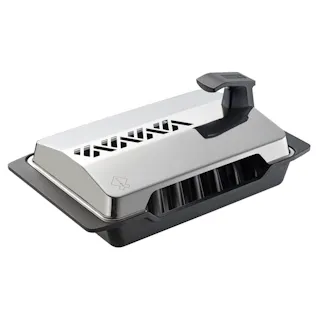 大人の焼魚 炭グリル IH対応 OTS8010 オークス AUX【魚焼きグリル グリルパン フタ付き 魚焼き器 魚焼き フライパン】