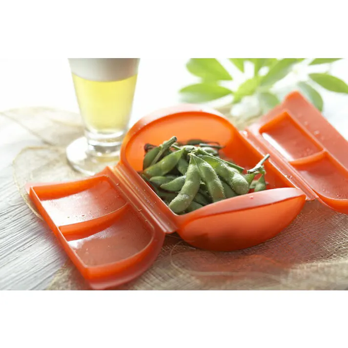 ルクエ ミニスチームケース レシピ付き トマトレッド/レタスLekue【蒸し器 シリコンスチーマー 電子レンジ調理器 オーブン調理 スチームケース ペティート 食洗機対応】 トマトレッド