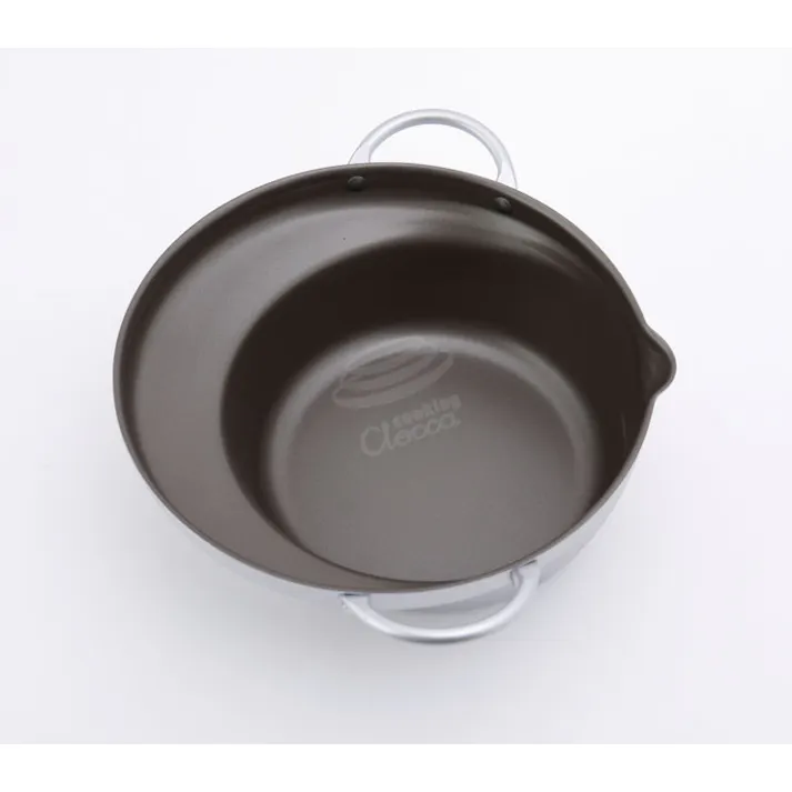 クラシート IH対応 偏芯天ぷら鍋25cm CL-25T タマハシ【揚げ鍋 鉄製 アミ付き フライヤー】