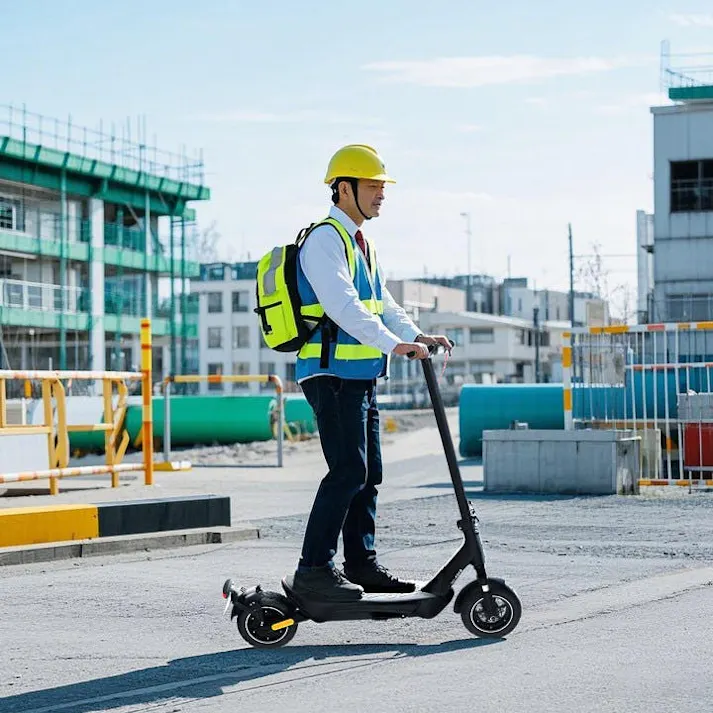 AINOHOT SAGA suv 特定小型原付 電動キックボード 免許不要 防水機能「IP66」 500W出力 公道/歩道走行可能 国交省認定型式確認番号:JATA-0066色:Dark Black