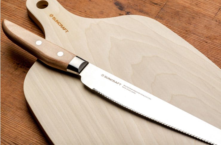 包丁・パン切りナイフ セレーション刃 木製ハンドル 約30cm 包丁・パン切りナイフ セレーション刃 木製ハンドル 約30cm