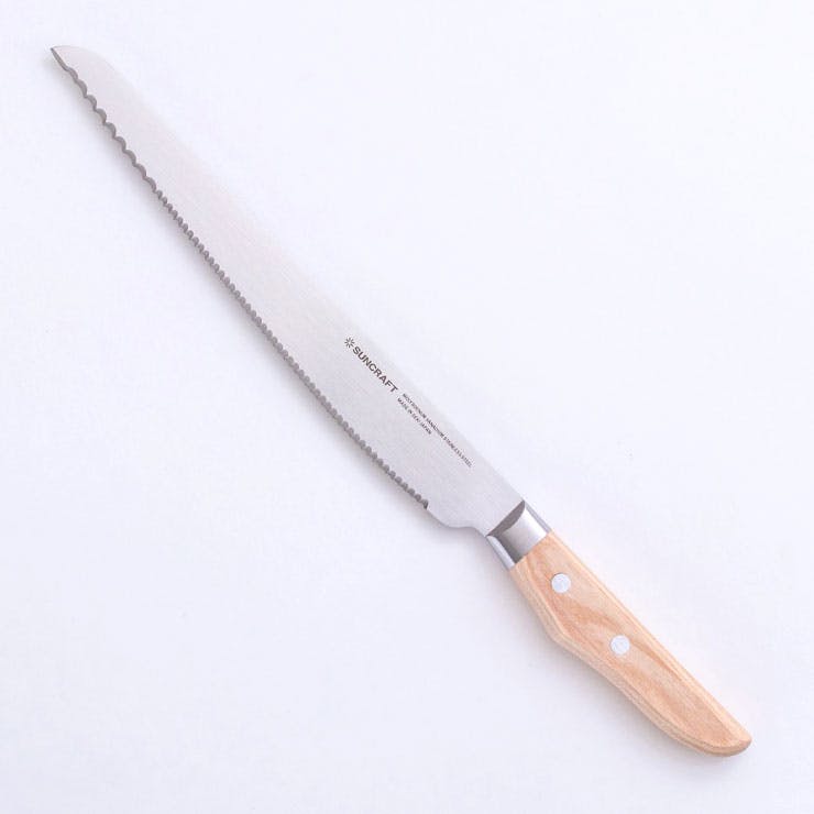 サンクラフト パン切りナイフ せせらぎ 21cm 右利き用 MS-001 左利き用 MS-003左利き 包丁・ナイフ・はさみ・ピーラー サンクラフト パン切りナイフ せせらぎ 21cm 右利き用 MS-001 左利き用 MS-003左利き 包丁・ナイフ・はさみ・ピーラー