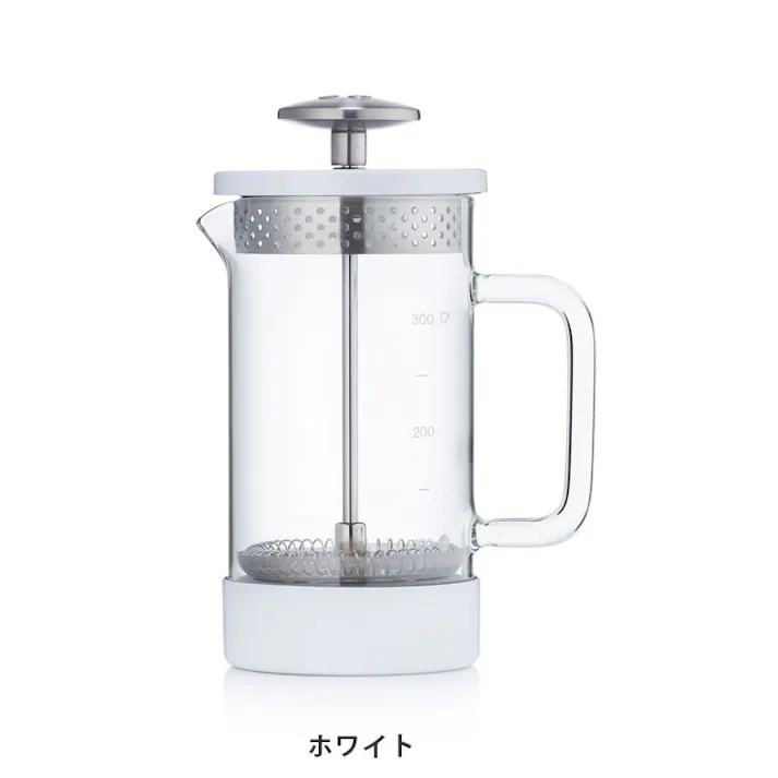 BARISTA&CO CoreCoffeePress 3Cup 350ml バリスタ&コー コア コーヒープレス 3カップ【コーヒーメーカー フレンチプレス 耐熱ガラス コーヒープレス プランジャーポット ティーポット アウトドア コーヒー 器具】 ブラック