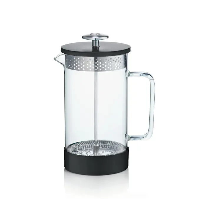 BARISTA&CO CoreCoffeePress 8Cup 1L バリスタ&コー コア コーヒープレス 8カップ【コーヒーメーカー フレンチプレス 耐熱ガラス 1000ml コーヒープレス プランジャーポット】ブラック