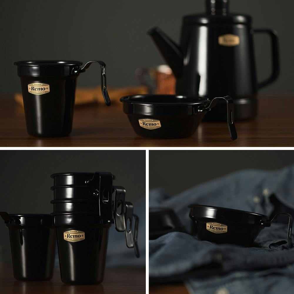 23cm ワンプレート 富士ホーロー Remo レモ RM-23PLS【皿 ラウンド